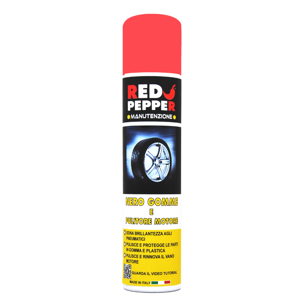PTC22 RED PEPPER NERO GOMME PULITORE MOTORE